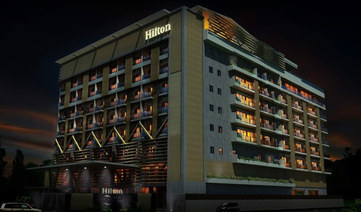 Отель Hilton Dili Palm Springs Экстерьер фото